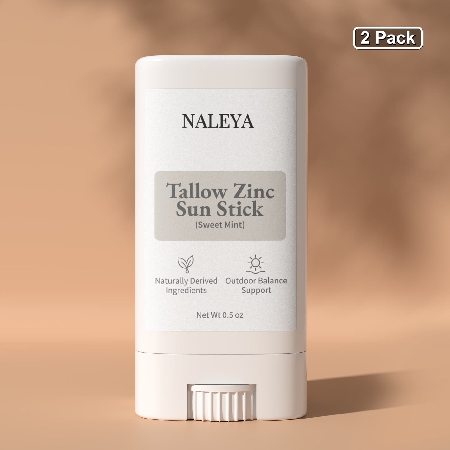 2 Pack Tallow Zinc Sun Stick