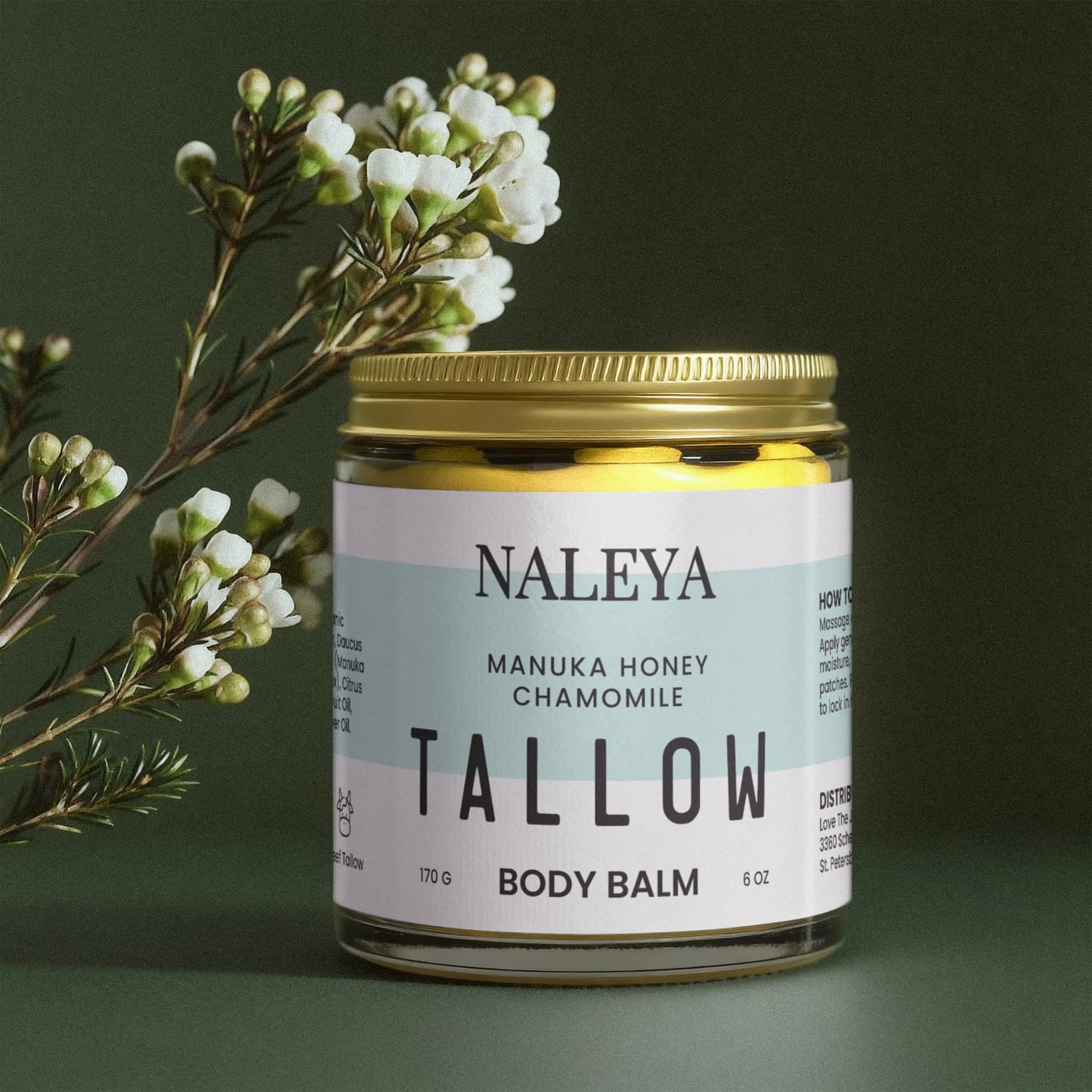 Manuka Honey Chamomile Tallow Body Balm