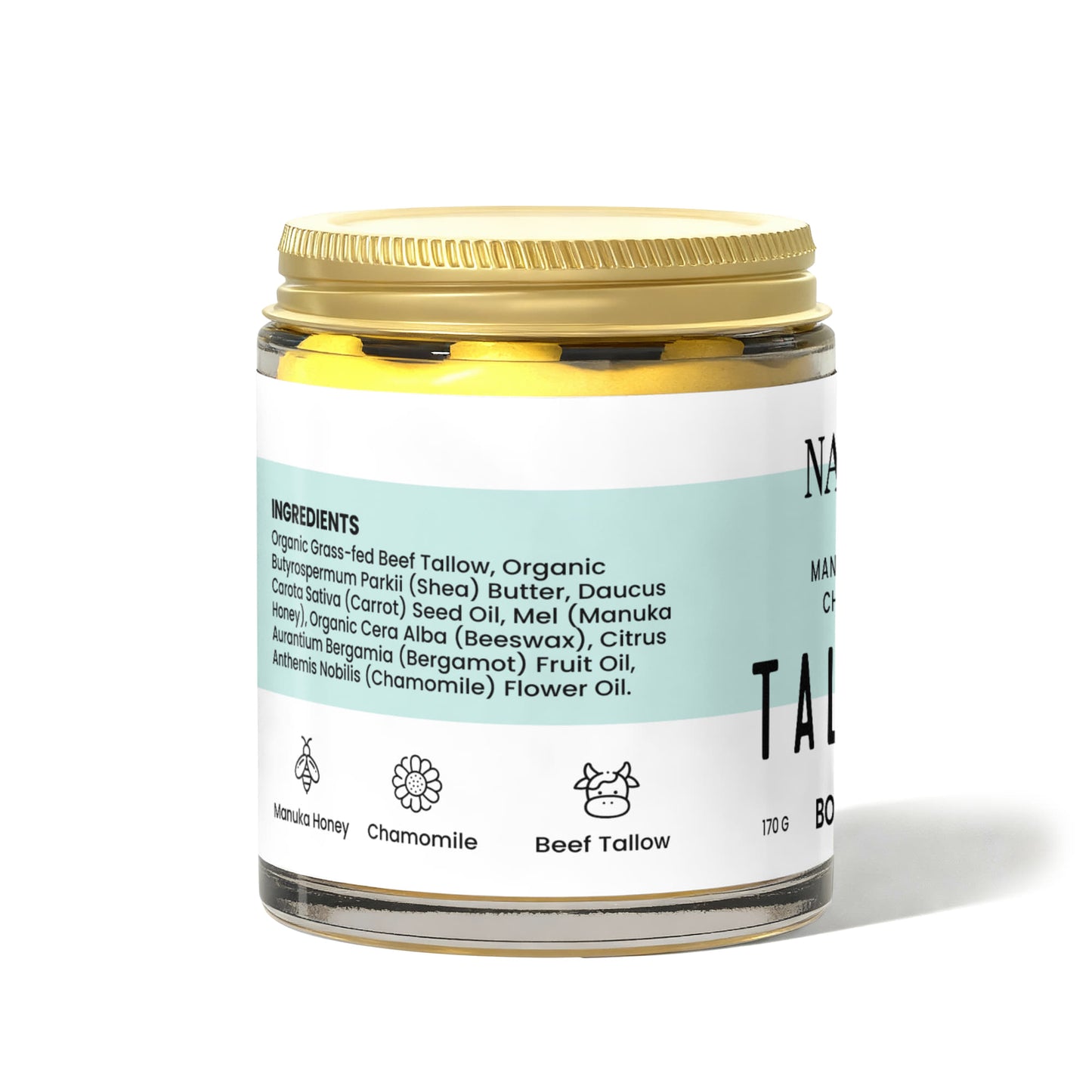 Manuka Honey Chamomile Tallow Body Balm