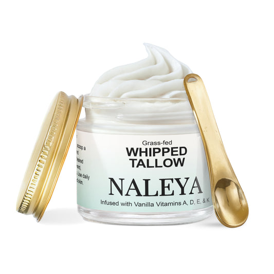 Whipped Grass-Fed Tallow Balm with Vanilla Bean